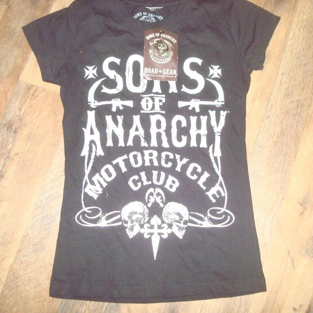 SONS OF ANARCHY WOMENS SHIRT VINTAGE 2010